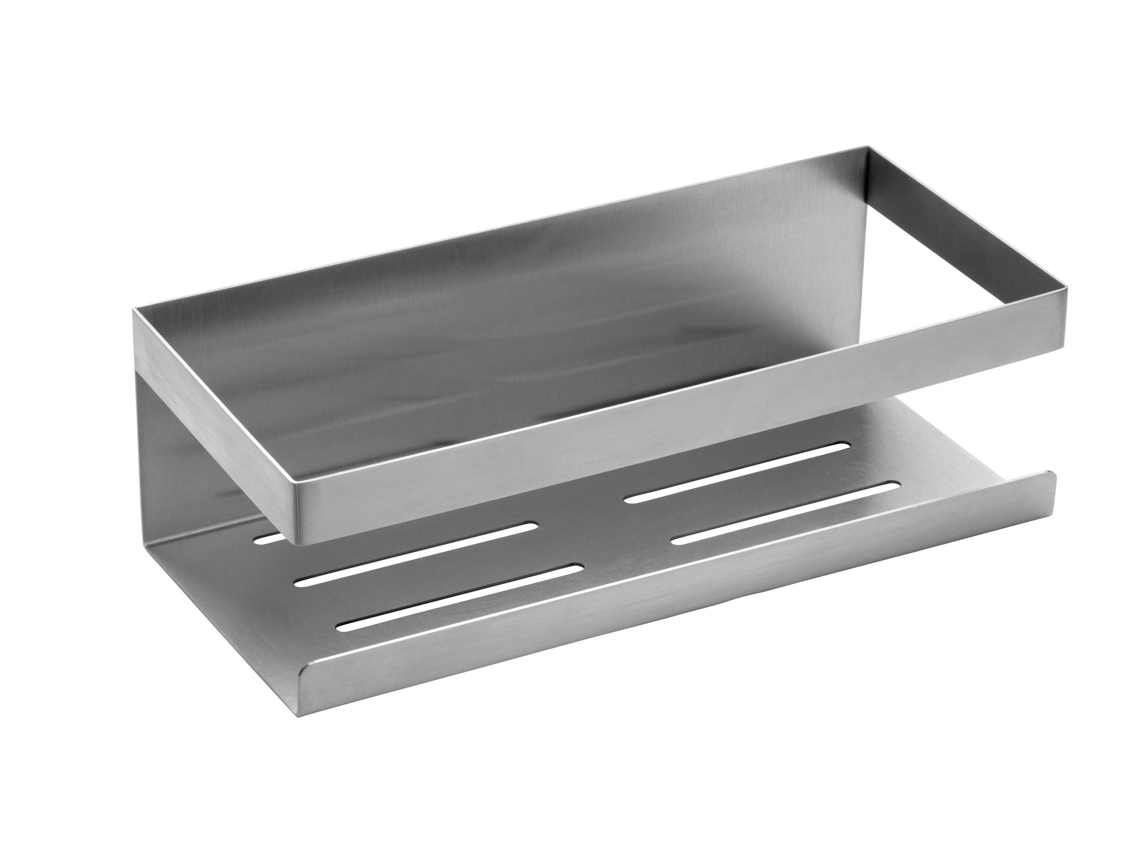 DUSCHABLAGE - Silberfarben, KONVENTIONELL, Metall (10/36/13cm) - Schöner Wohnen