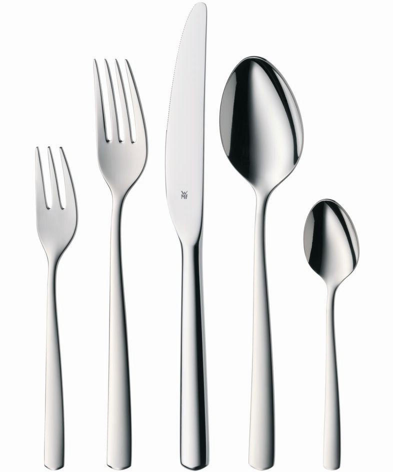 PRIBOR ZA JELO  60 delova     - boja nerđajućeg čelika, Konvencionalno, metal (49/39/5,5cm)