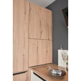 EINBAUKÜCHE   - Eichefarben/Weiß, Design, Holzwerkstoff - Dieter Knoll