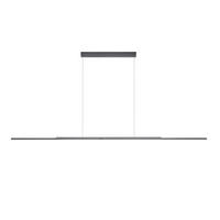 LED-HÄNGELEUCHTE 120-225/5/60-180 cm  - Anthrazit, Design, Metall (120-225/5/60-180cm) - Bankamp