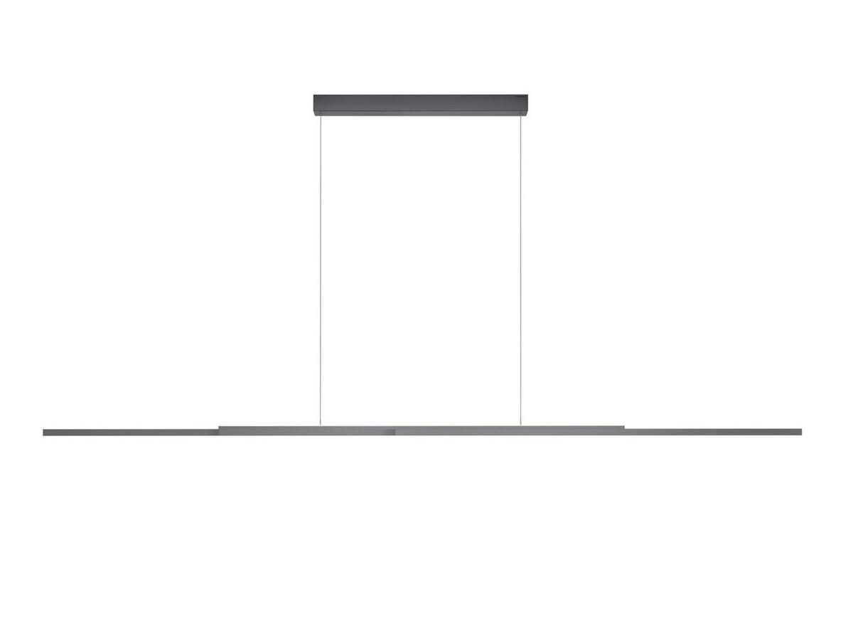 LED-HÄNGELEUCHTE 120-225/5/60-180 cm  - Anthrazit, Design, Metall (120-225/5/60-180cm) - Bankamp