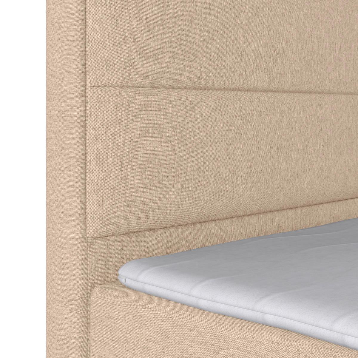 BOXSPRINGBETT 120/200 cm  in Naturfarben  - Naturfarben, Modern, Holz/Kunststoff (120/200cm) - MID.YOU