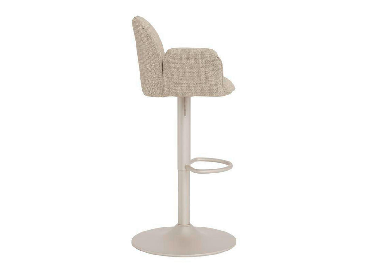 BARHOCKER in Beige  - Beige/Grau, KONVENTIONELL, Textil/Metall (52,5/114/52cm) - MID.YOU