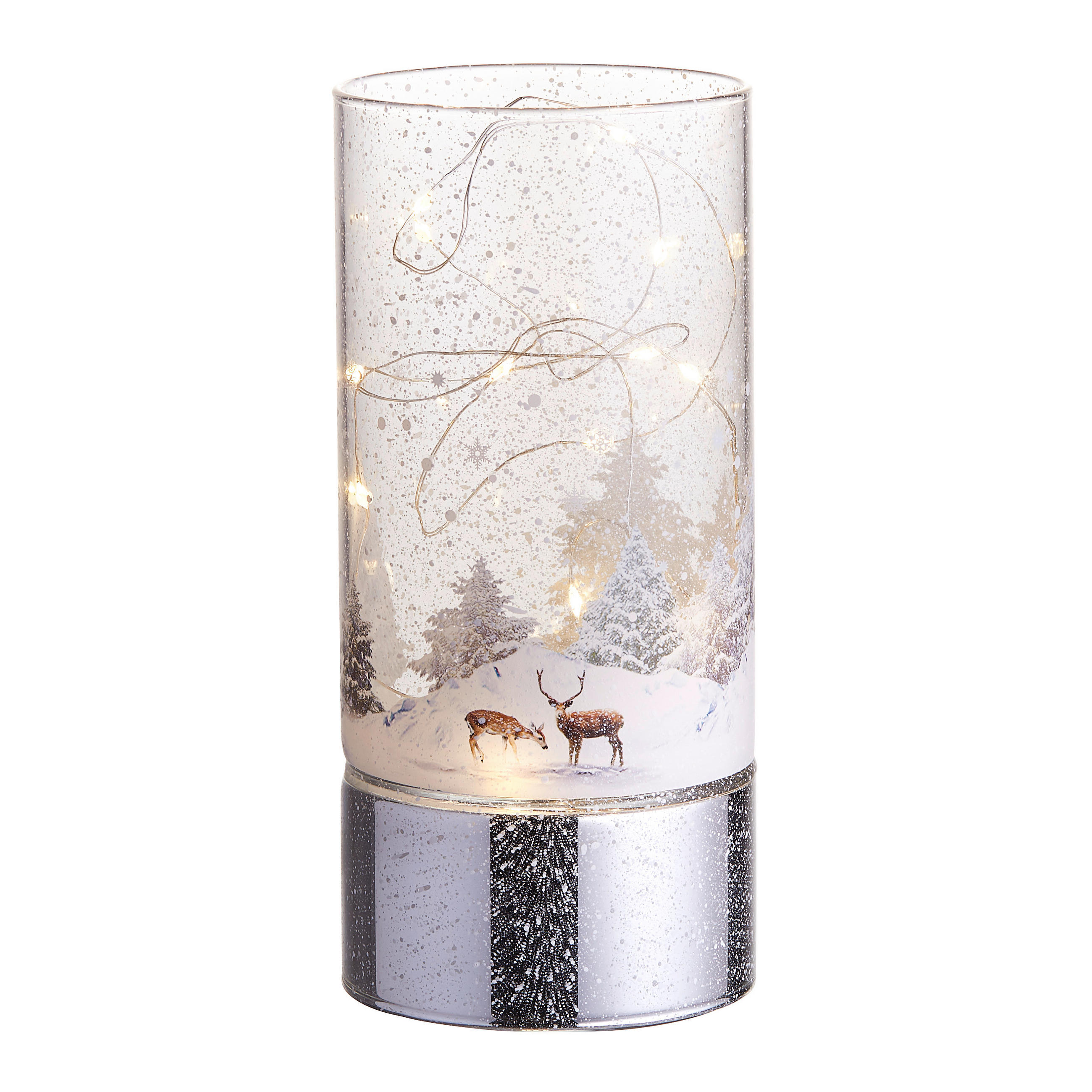 DEKOSÄULE  - Klar, LIFESTYLE, Glas (9/20cm) - X-Mas