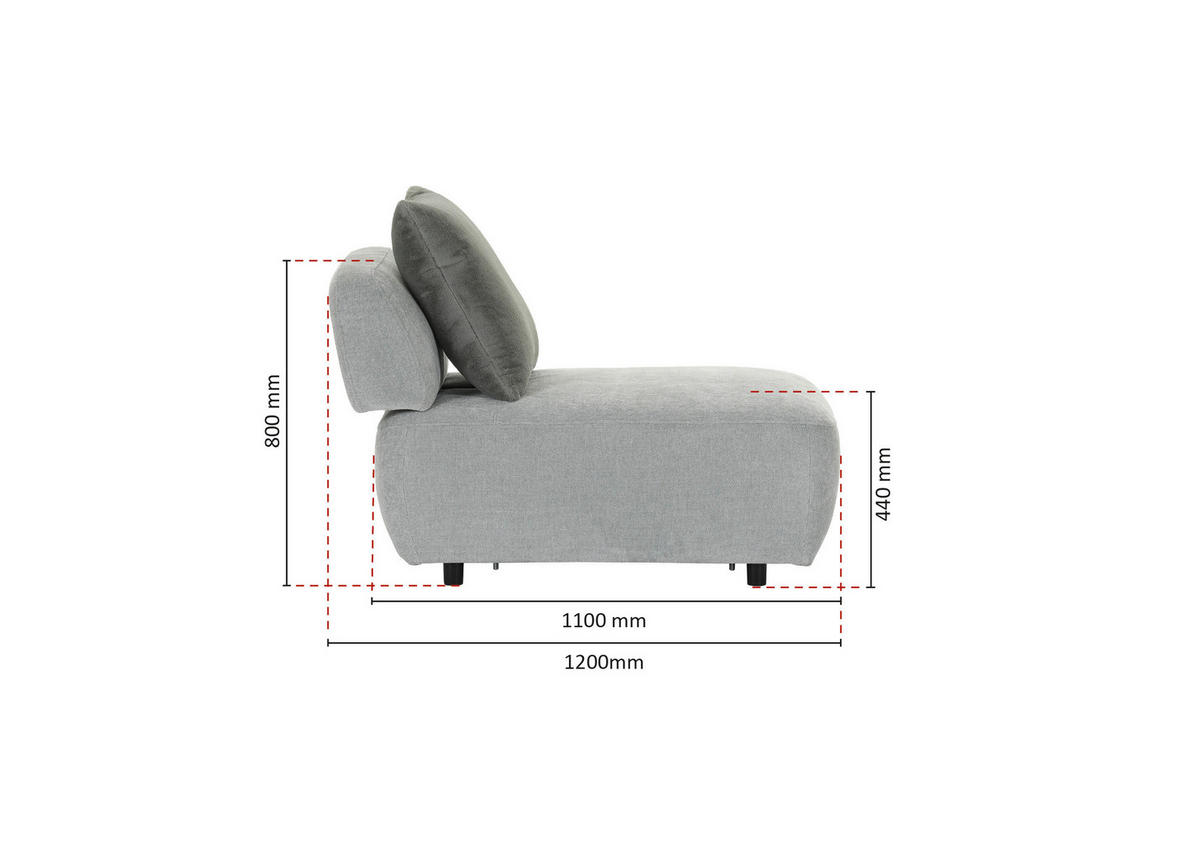 ECKSOFA Mintgrün Flachgewebe Zierkissen, Rückenkissen, Rücken echt, Sitztiefenverstellung  - Salbeigrün/Schwarz, MODERN, Kunststoff/Textil (320/190cm) - Ambia Home