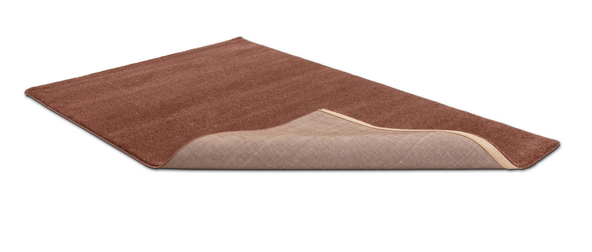 WEBTEPPICH 80/150 cm Pure Braun rechteckig  - Braun, Basics, Textil (80/150cm) - Schöner Wohnen