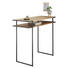 BARTISCH in Holz, Metall - Eichefarben/Schwarz, Design, Holz/Metall (120/105/50cm) - Hom`in BARTISCH in Holz, Metall - Eichefarben/Schwarz, Design, Holz/Metall (120/105/50cm) - Hom`in
