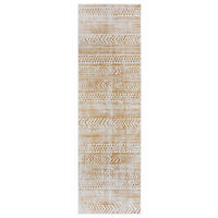 LÄUFER 80/350 cm Twin Supreme  - Creme/Honig, Design, Kunststoff (80/350cm)