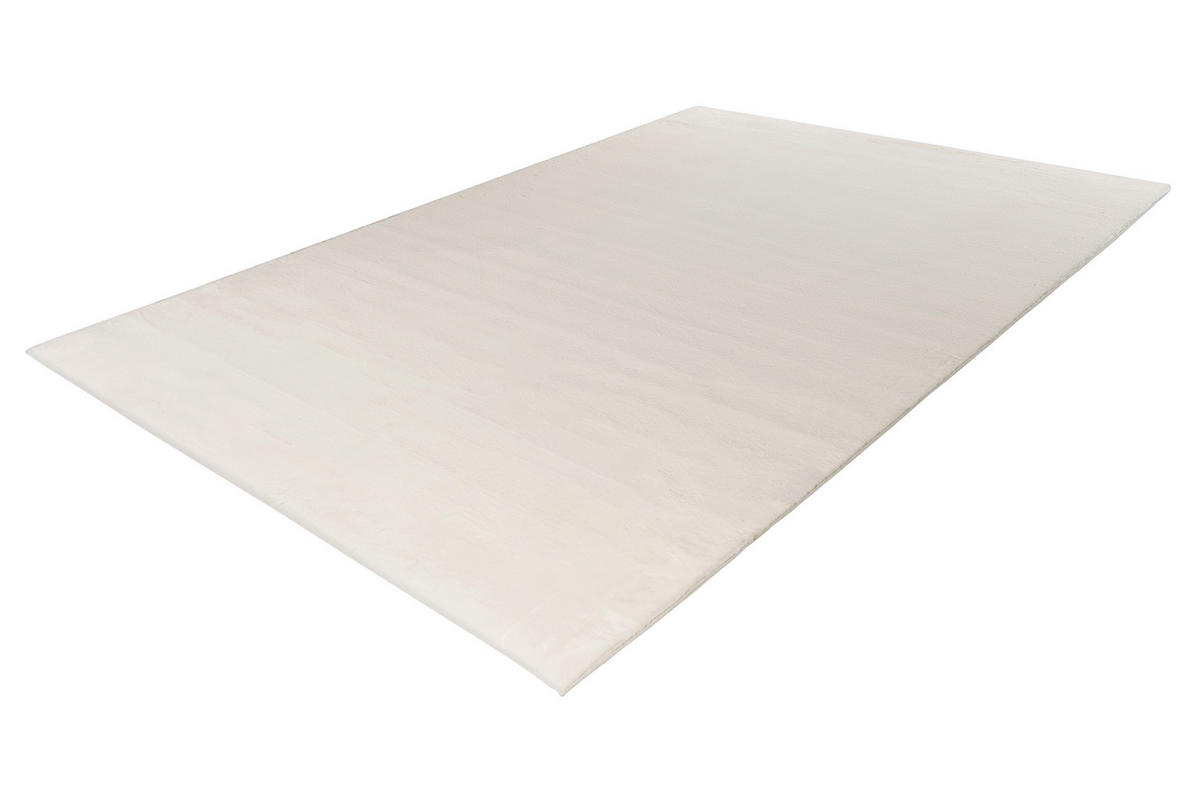 TEPPICH 80/150 cm Rabbit Prime 125 Weiß Weiß  - Weiß, KONVENTIONELL, Textil (80/150cm)