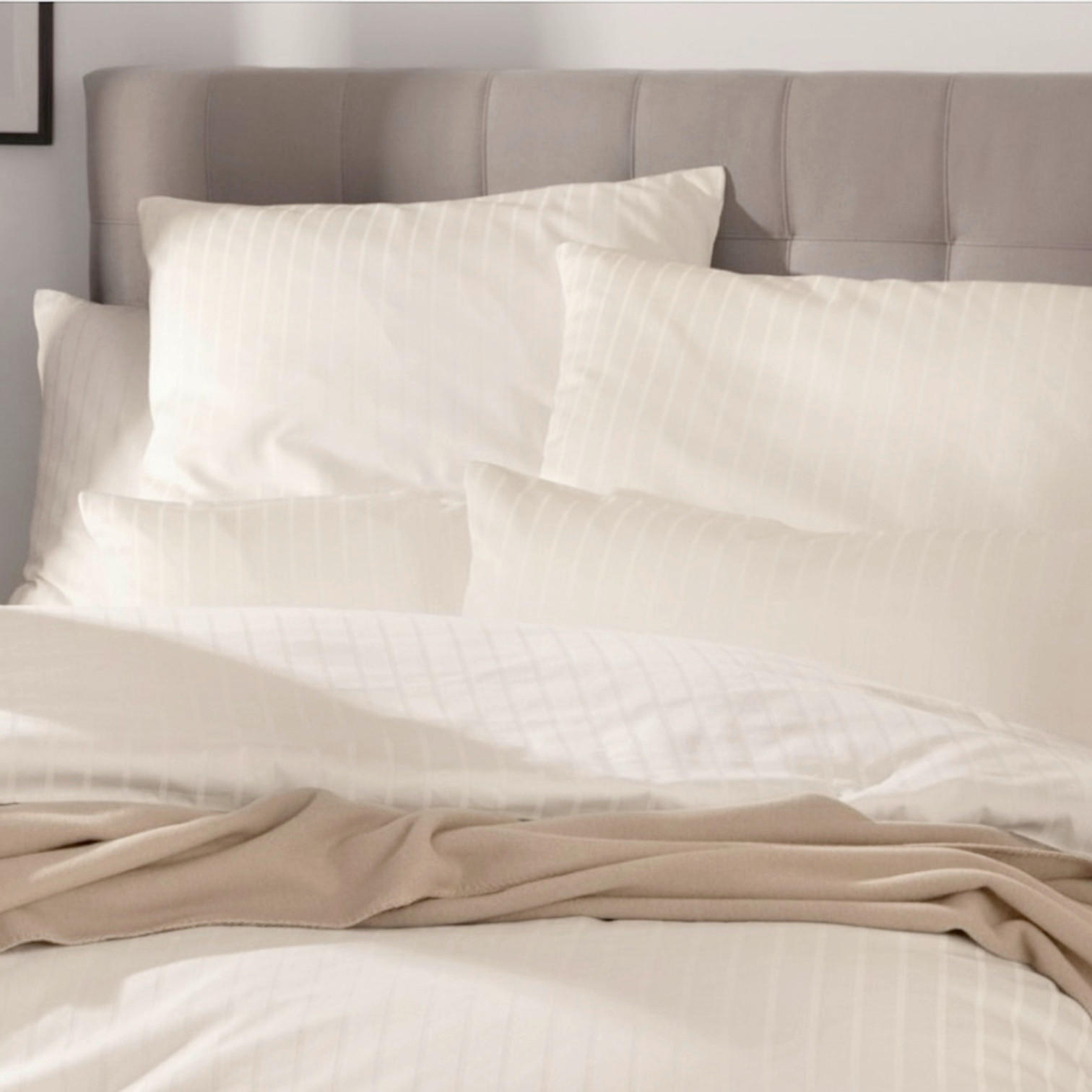 ÁGYNEMŰHUZAT-GARNITÚRA 140/200 cm  - ekrü, Basics, textil (140/200cm) - Margaret G.