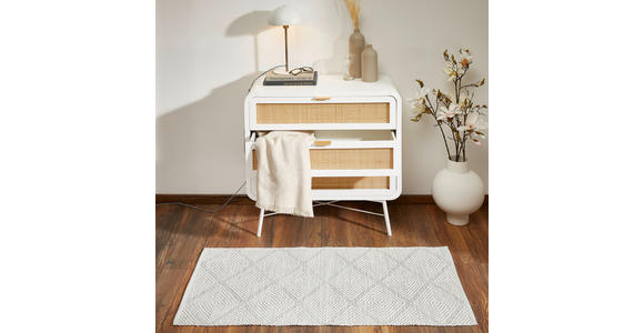 FLECKERLTEPPICH 60/120 cm Diamant LT.Green Grün  - Grün, Design, Textil (60/120cm) - Boxxx