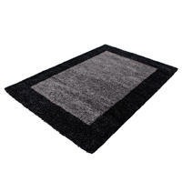 HOCHFLORTEPPICH 160/230 cm Life 1503 Anthrazit, Grau  - Anthrazit/Grau, Trend, Textil (160/230cm) - Novel