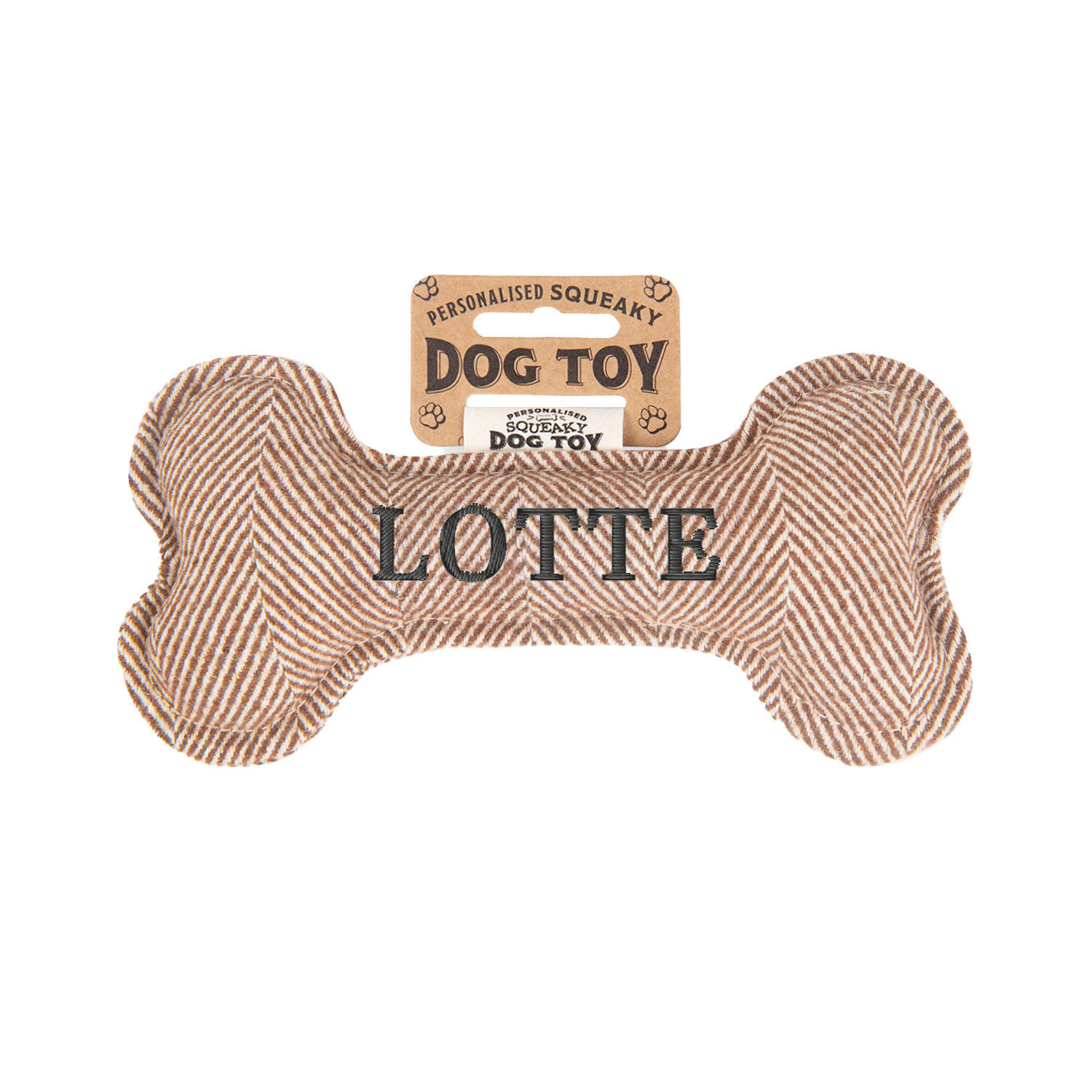 HUNDESPIELZEUG - Braun, Trend, Textil (20/4/10cm)