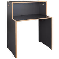 SCHREIBTISCH 76/50/110 cm  in Anthrazit, Buchefarben  - Anthrazit/Buchefarben, MODERN, Holzwerkstoff (76/50/110cm) - Tojo