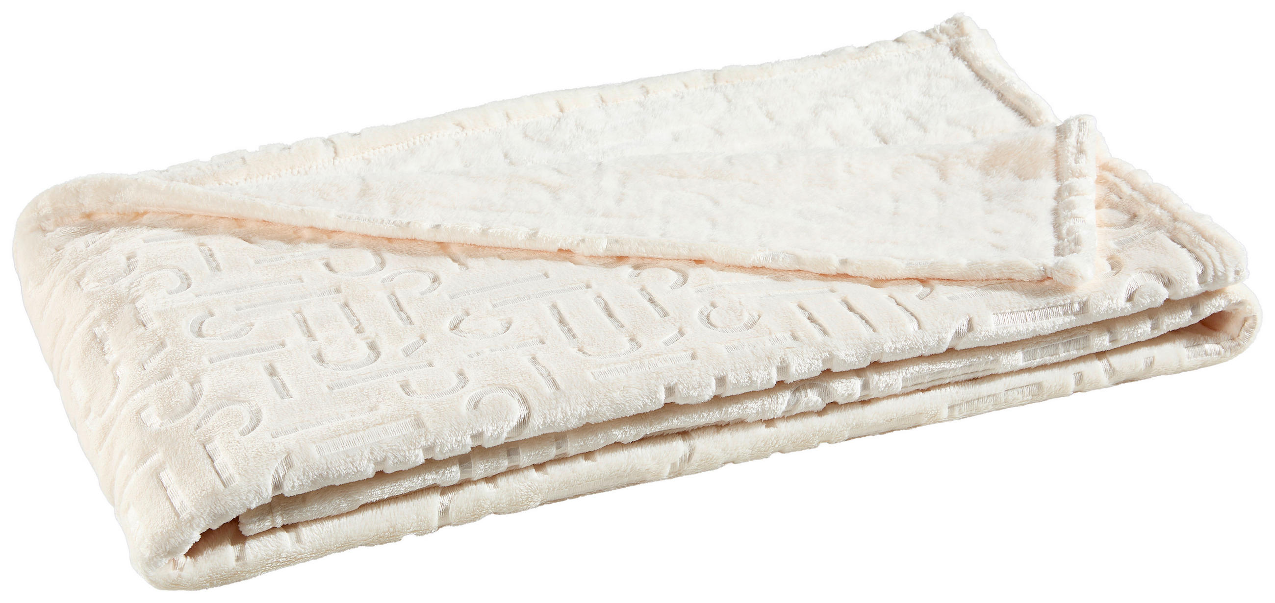 PLAID E-Scatter offwhite 140/190 cm  - Weiß, Design, Textil (140/190cm) - Esprit