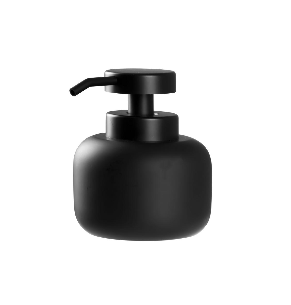 DÁVKOVAČ MYDLA čierna - čierna, Basics, plast (10/11,5/10cm) - Sadena