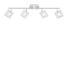 LED-STRAHLER - Nickelfarben, LIFESTYLE, Kunststoff/Metall (17,6/68,2cm) - Novel