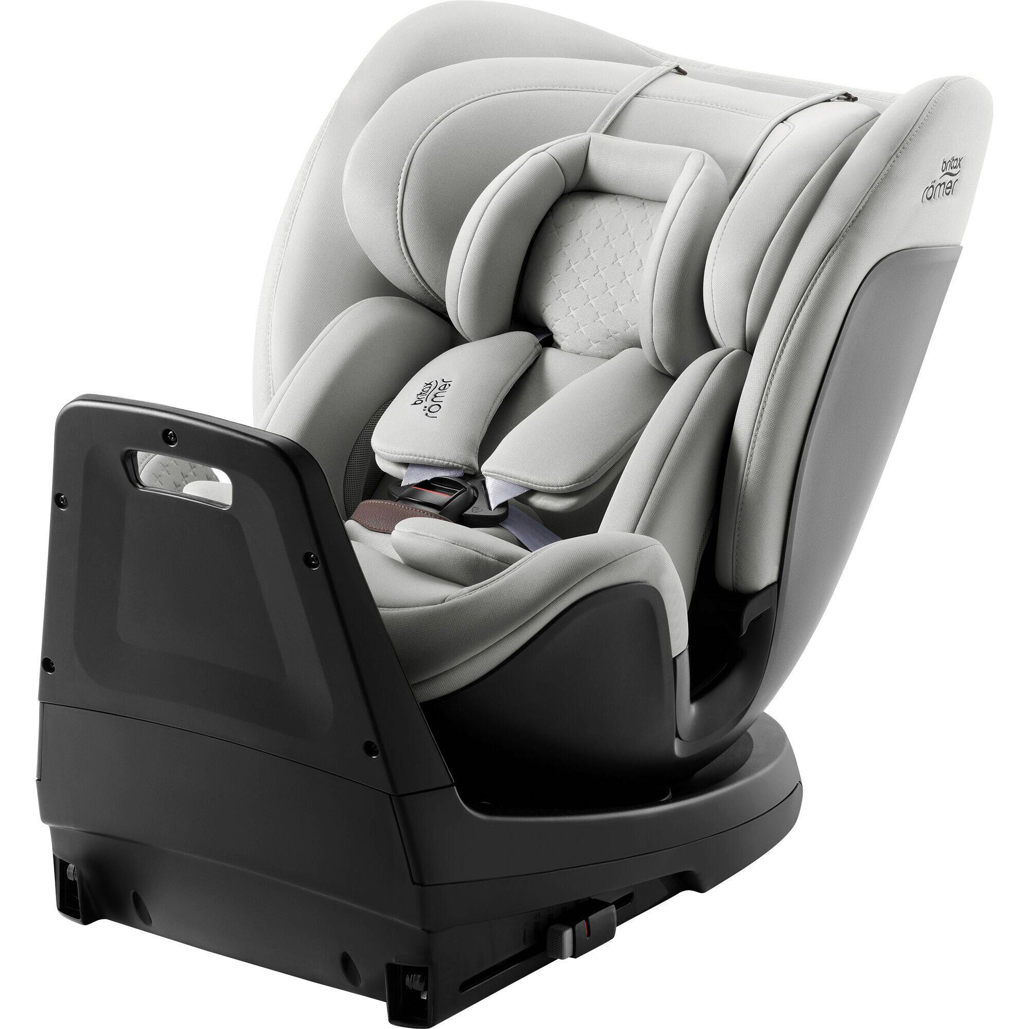 REBOARDER-KINDERSITZ SWIVEL-GROW MAX AIR  - Greige, Basics, Kunststoff/Textil (44/57/56cm) - Britax Römer