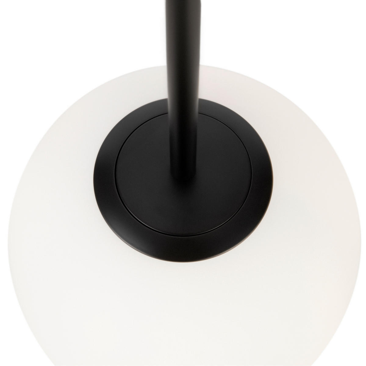 PENDELLEUCHTE 20/180 cm  - Schwarz/Weiß, Trend, Glas/Metall (20/180cm) - MAYTONI