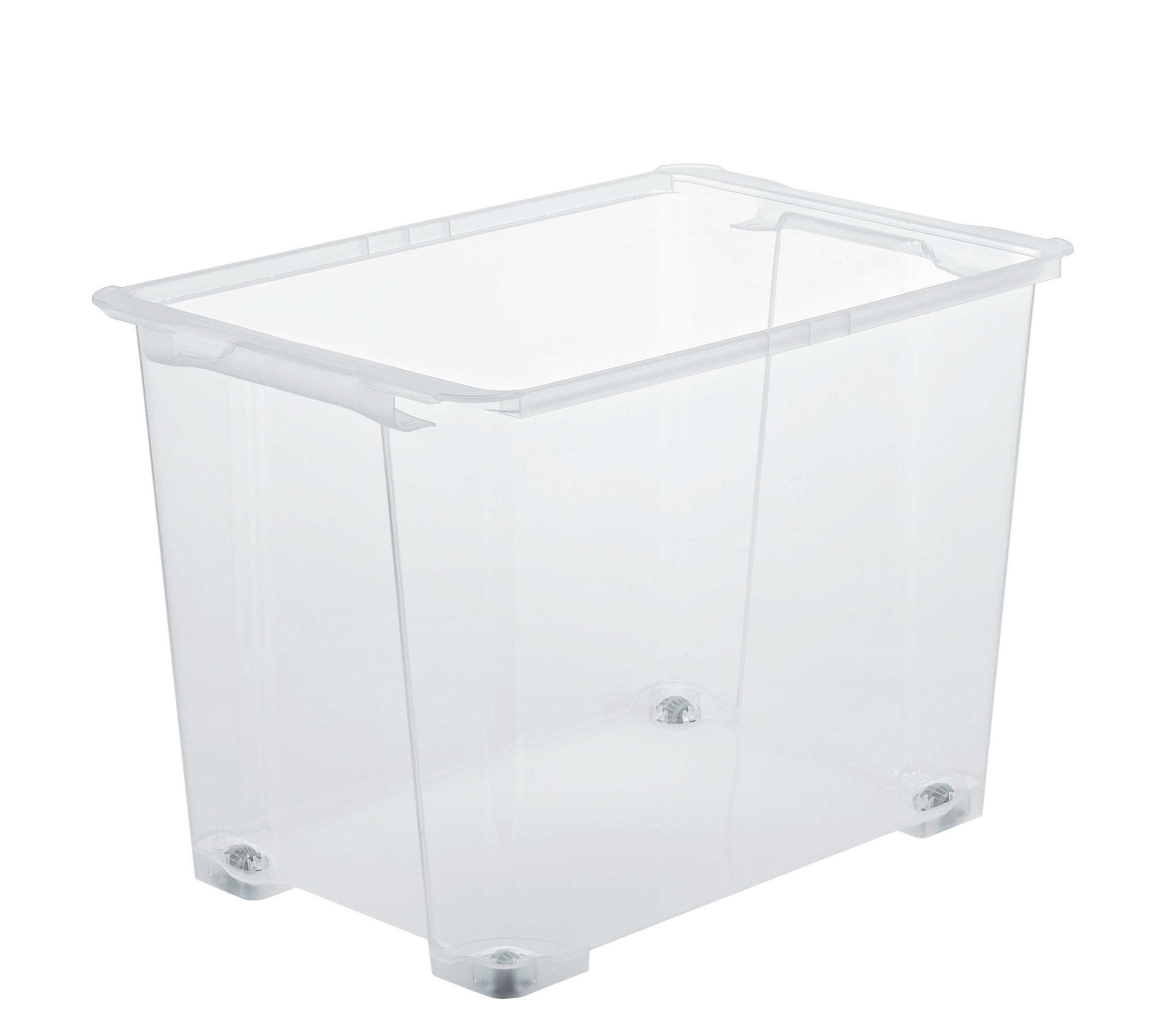 BOX 58,3/39,2/41 cm  - Transparent, Basics, Kunststoff (58,3/39,2/41cm) - Rotho