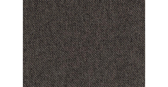 BOXSPRINGSOFA in Textil Dunkelbraun  - Dunkelbraun/Schwarz, MODERN, Textil/Metall (202/93/100cm) - Novel