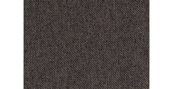 BOXSPRINGSOFA Webstoff Dunkelbraun - Dunkelbraun/Schwarz, Design, Textil/Metall (202/93/100cm) - Novel