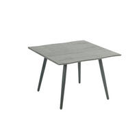 COUCHTISCH 60/60/42 cm quadratisch Grau  - Schwarz/Grau, Design, Holzwerkstoff/Metall (60/60/42cm) - Livetastic