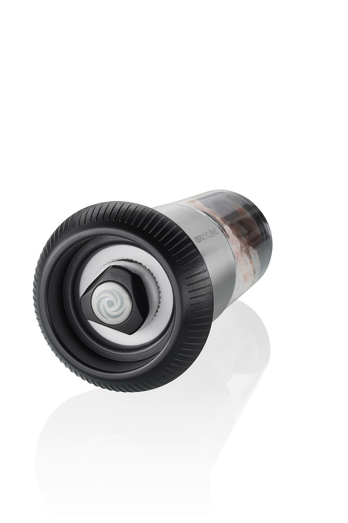 GEWÜRZMÜHLE 5,5/10,7 cm   - Edelstahlfarben/Transparent, Design, Keramik/Kunststoff (5,5/10,7cm) - Gefu