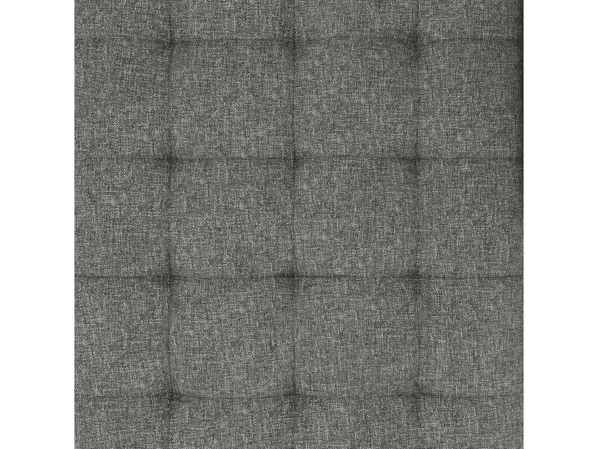 ECKSOFA PALERMO Anthrazit Webstoff, Leinenoptik Schlaffunktion, Stauraum  - Anthrazit/Schwarz, Basics, Kunststoff/Textil (213/154cm) - Livetastic