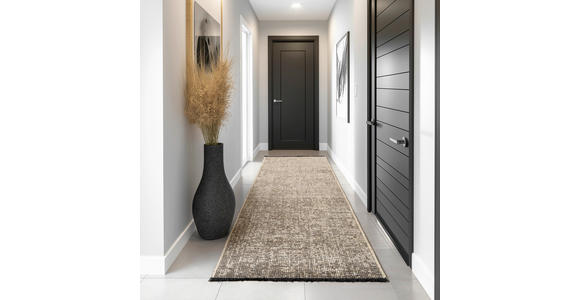 LÄUFER 80/250 cm Space Beige  - Beige, KONVENTIONELL, Textil (80/250cm) - Novel