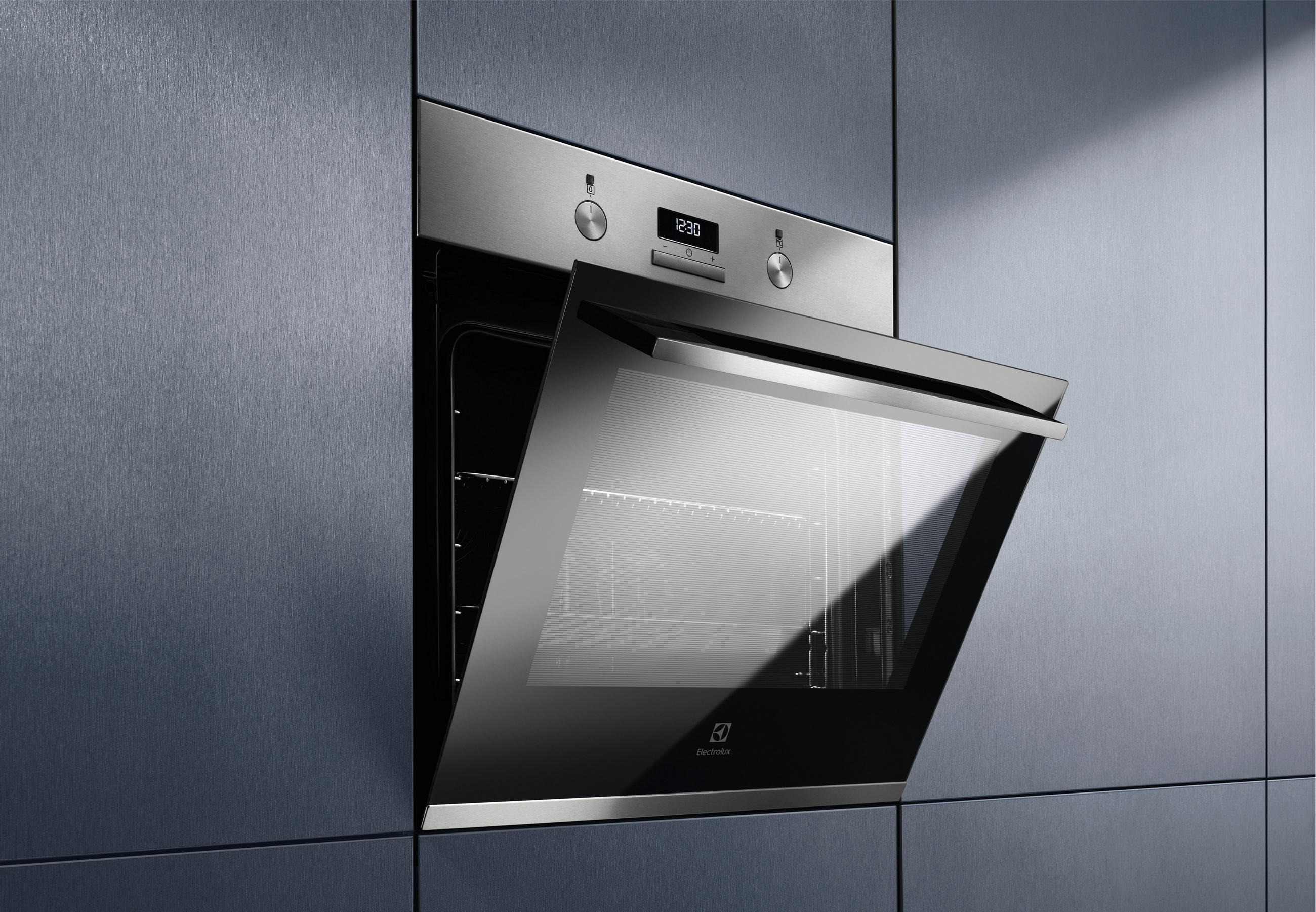 EINBAUBACKOFEN KOFGH40BX  - Edelstahlfarben, Basics, Metall (59,5/59,4/54,8cm) - Electrolux