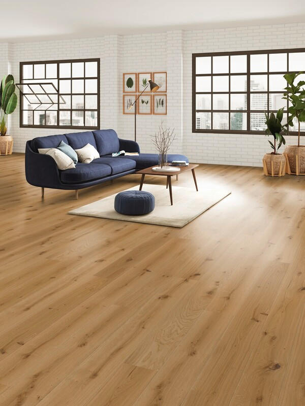 LANDHAUSDIELE Marcanto Trend Eiche Natur Alpin 100011301  per  m² - Eichefarben, Trend, Holz (220,5/17,6/1,3cm) - Tilo