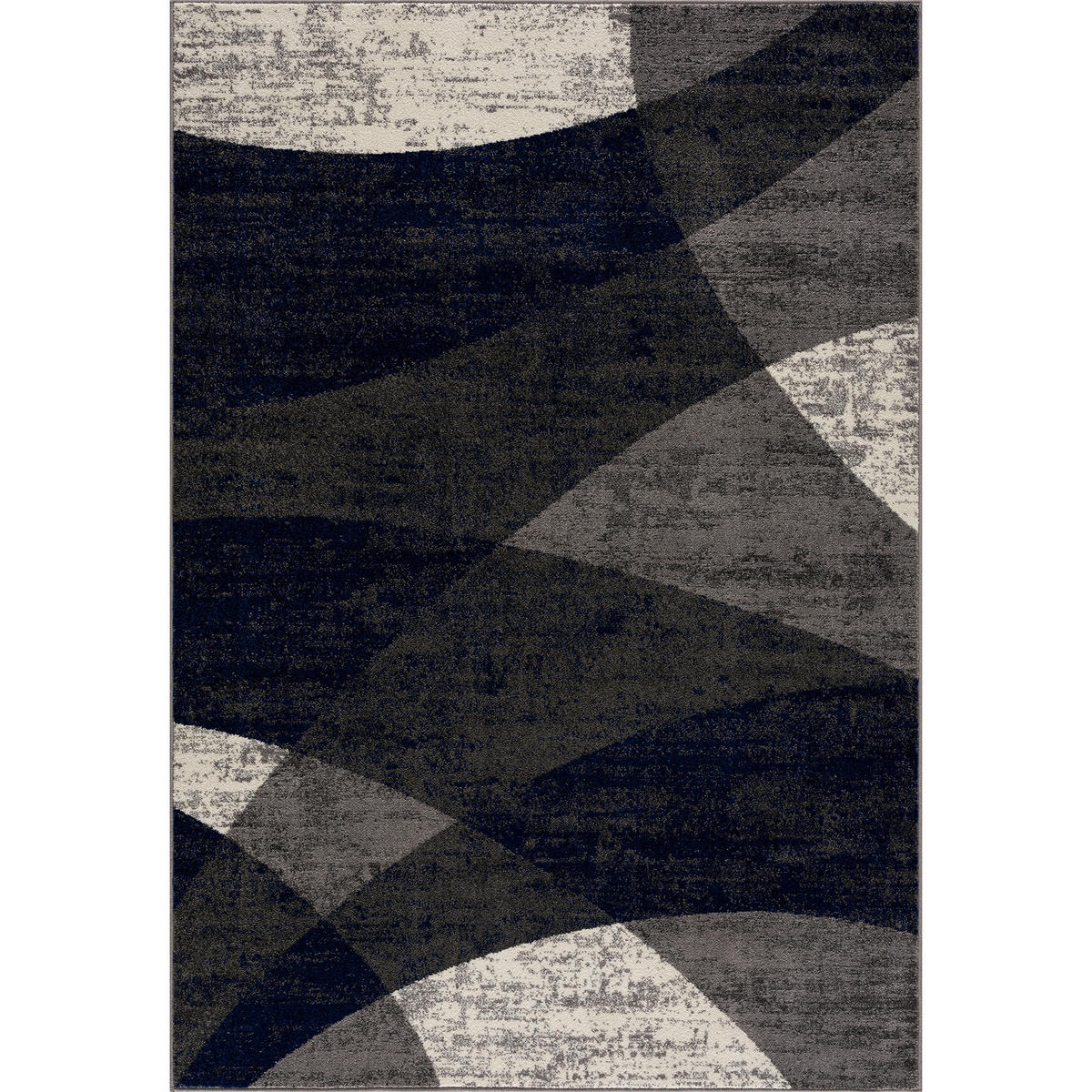 VINTAGE PREPROGA  200/290 cm  tkano  krem barve, siva, sivomodra  - siva/sivomodra, Design, tekstil (200/290cm)