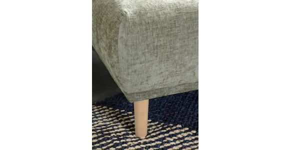 ECKSOFA Olivgrün Flachgewebe - Buchefarben/Olivgrün, KONVENTIONELL, Holz/Textil (230/144cm) - Carryhome