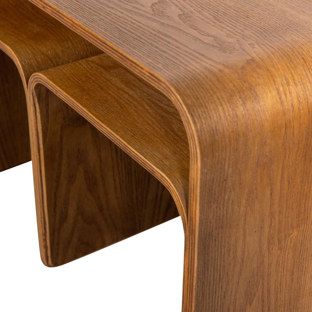 COUCHTISCH Frey Sperrholz 60/32/40 cm rechteckig Walnussfarben  - Walnussfarben, Design, Holzwerkstoff (60/32/40cm) - Livetastic