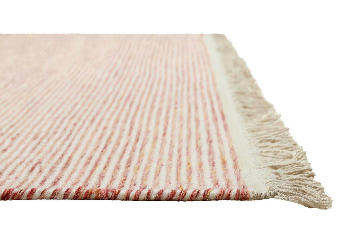 LÄUFER 80/300 cm Amélie  - Creme/Altrosa, Design, Textil (80/300cm)
