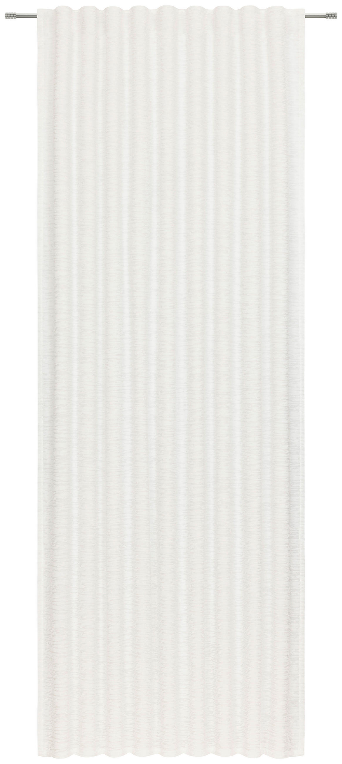 HOTOVÝ ZÁVĚS, neprůsvitné, 140/245 cm - bílá, Design, textil (140/245cm) - Esposa