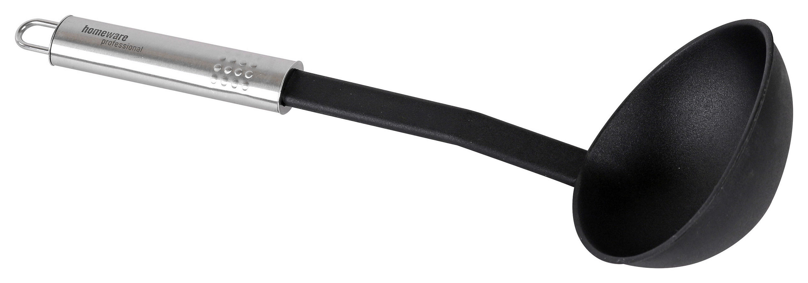 POLONIC - culoare inox/negru, Basics, plastic/metal (30cm) - Homeware Profession.