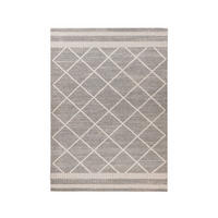 TEPPICH 120/170 cm Rhombus 225 Braun / Beige  - Beige/Braun, Konventionell, Textil (120/170cm)