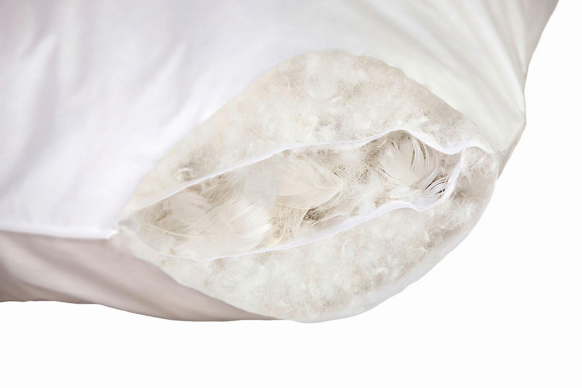 VZGLAVNIK Alaska 60/80 cm  - bela, Konvencionalno, tekstil (60/80cm) - HEFEL