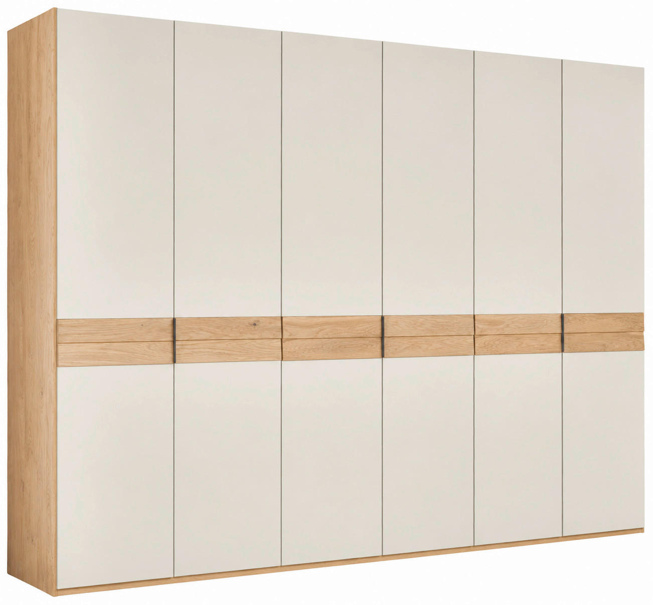 DREHTÜRENSCHRANK 299,2/229,4/59,5 cm,  in Eichefarben, Sandfarben, 6 Tür(en)  - Sandfarben/Eichefarben, Design, Holz/Holzwerkstoff (299,2/229,4/59,5cm) - Dieter Knoll