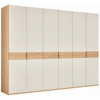 DREHTÜRENSCHRANK 299,2/229,4/59,5 cm,  in Eichefarben, Sandfarben, 6 Tür(en)  - Sandfarben/Eichefarben, Design, Holz/Holzwerkstoff (299,2/229,4/59,5cm) - Dieter Knoll