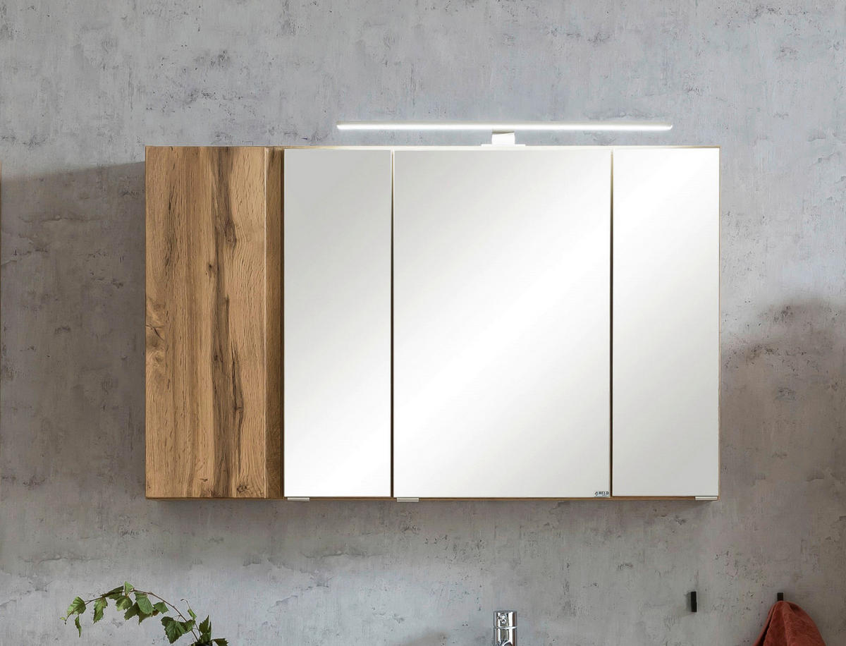 SPIEGELSCHRANK 105/64/20 cm  - Modern, Glas/Holzwerkstoff (105/64/20cm) - Held