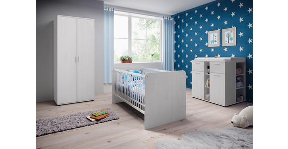 BABYZIMMER Chico  - Weiß, Basics, Holzwerkstoff - My Baby Lou