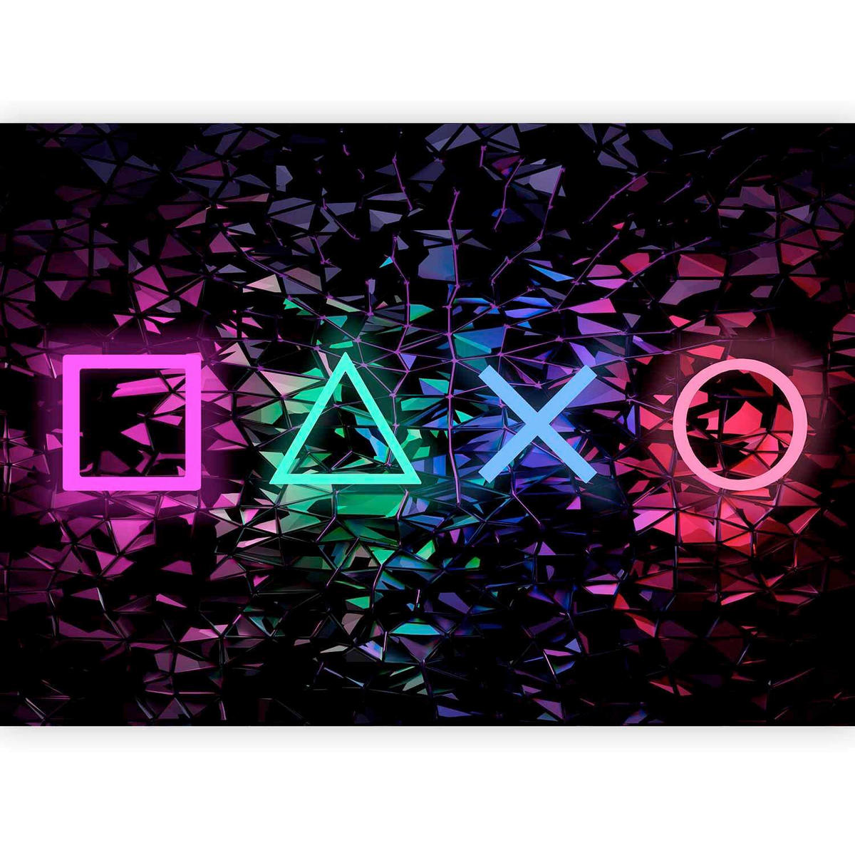 FOTOTAPET 150/105 cm  - multicolor/svart, Lifestyle, textil (150/105cm) - artgeist