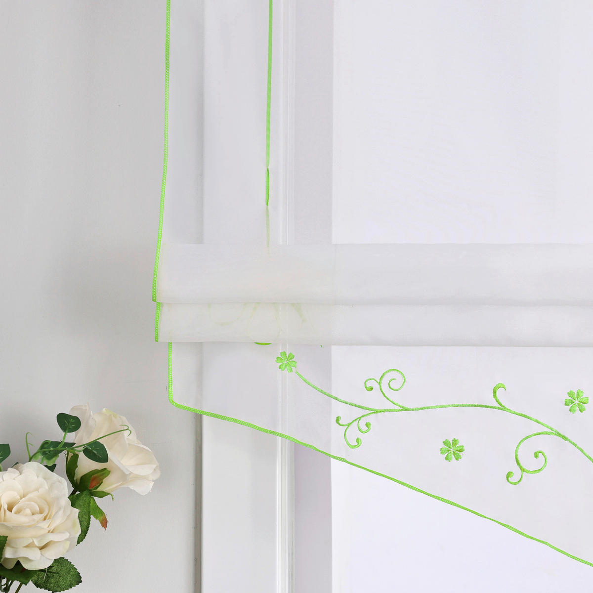 FALTROLLO  transparent  100/140 cm    - Weiß Hochglanz, Basics, Textil (100/140cm) - Joyswahl