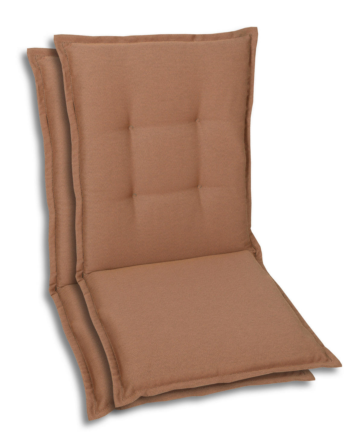 SESSELAUFLAGENSET Uni  - Rot, Basics, Textil (50/7/108cm)