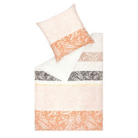 WENDEBETTWÄSCHE E-Victoria Satin 135/200 cm  - Terracotta/Creme, KONVENTIONELL, Textil (135/200cm) - Esprit