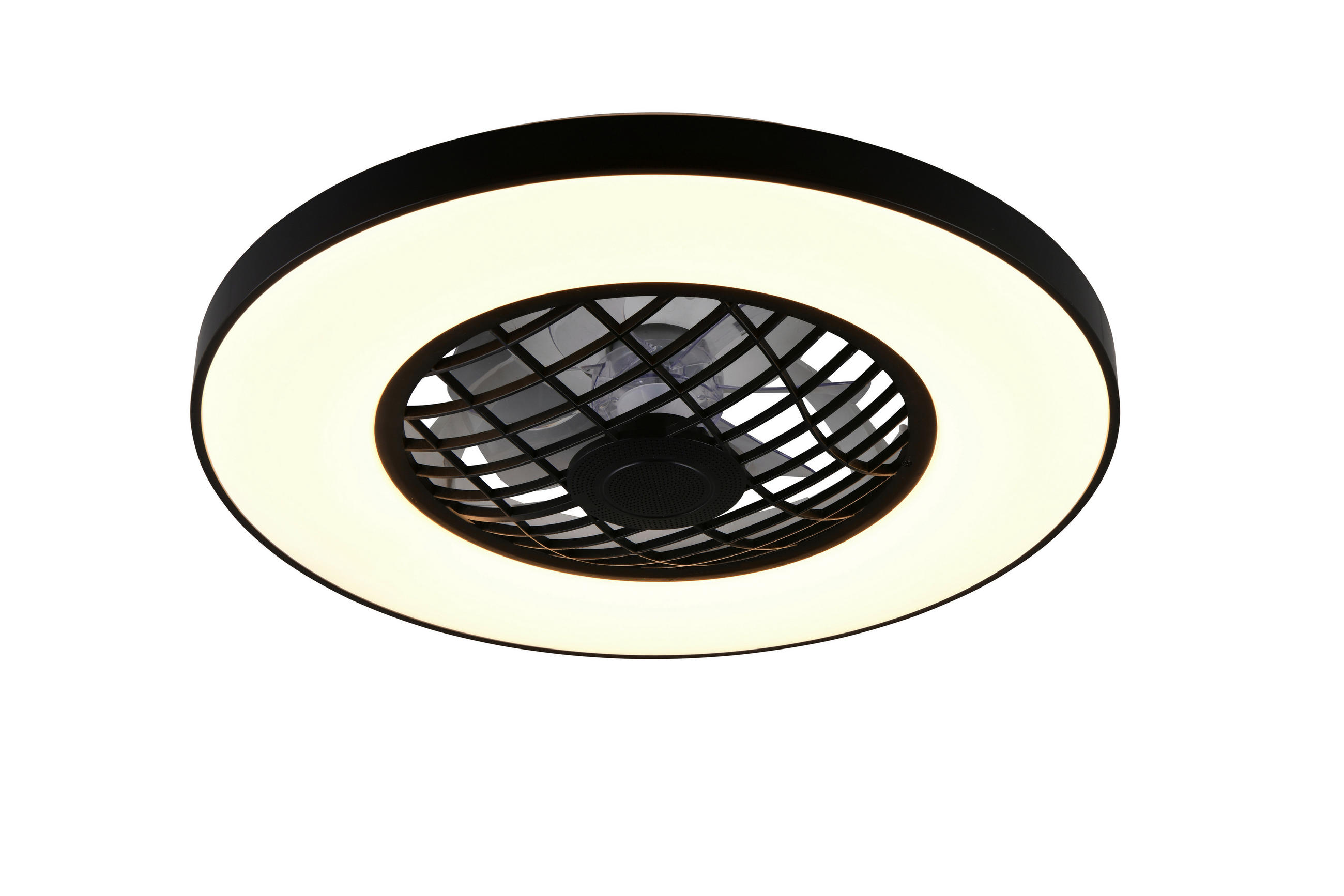 DECKENVENTILATOR 59,0/16,5 cm   - Transparent/Schwarz, LIFESTYLE, Kunststoff (59,0/16,5cm)