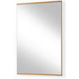 GARDEROBE 3-teilig  in 130/195/37 cm  - Eichefarben/Weiß, Design, Glas/Holz (130/195/37cm) - Novel